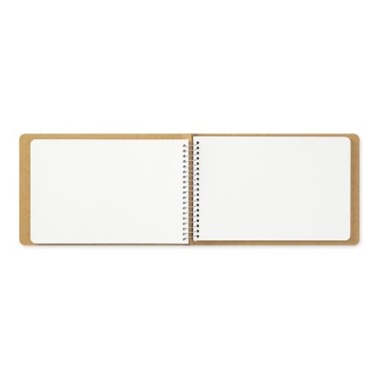 SPIRAL RING NOTEBOOK (B6) MD White