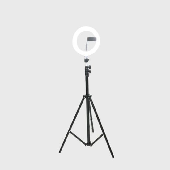 개인방송용 LED 라이트 원형 램프 (20cm) LCIF302