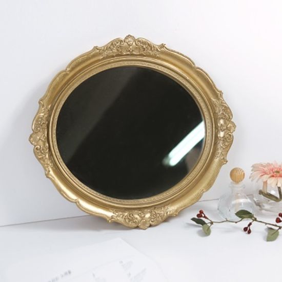 아르테미스 황금 벽걸이 거울