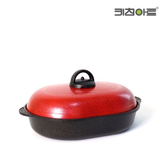 키친아트 만능 군고구마냄비 뉴 매직팬 (타원)