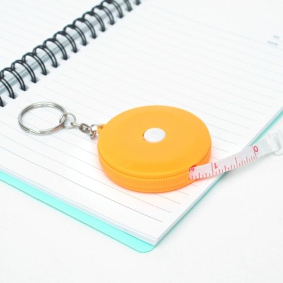 비비 열쇠고리 미니줄자 / 1.5M 휴대용 원형줄자