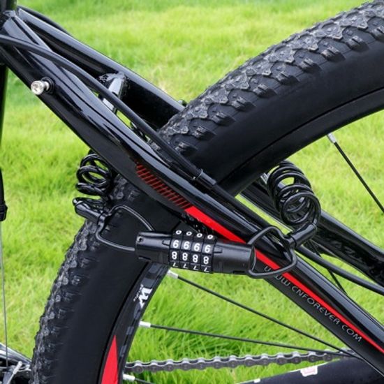 스프링 잠금 번호키 자전거자물쇠 헬멧도난방지 락