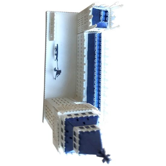 3D종이퍼즐 영국 빅벤 유명건축물 모형 만들기 수업 집콕놀이