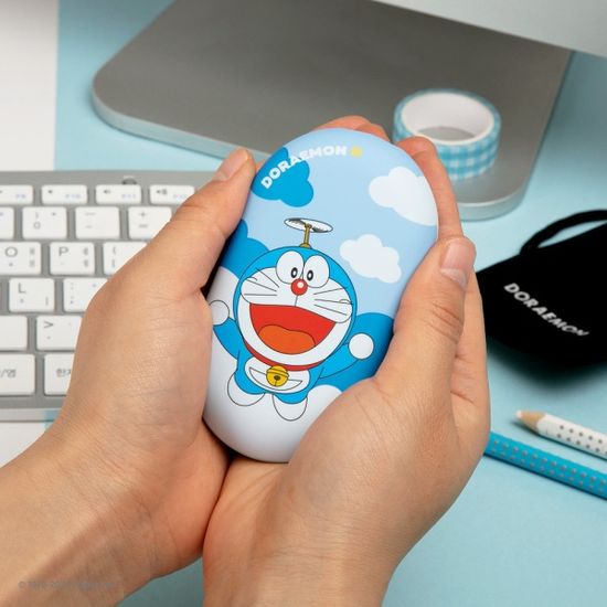 도라에몽 충전식 휴대용 손난로 핸드워머 보조배터리