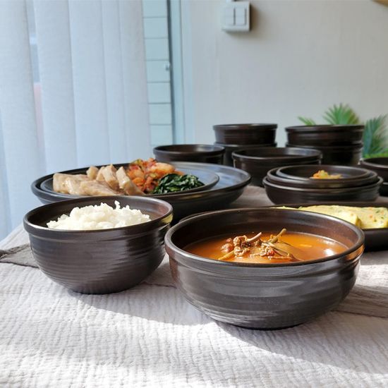 옹기종기 공기,대접 4인조 SET