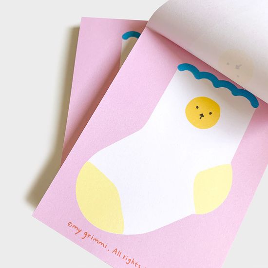 마이 페이보릿 양말 - 메모패드 2종