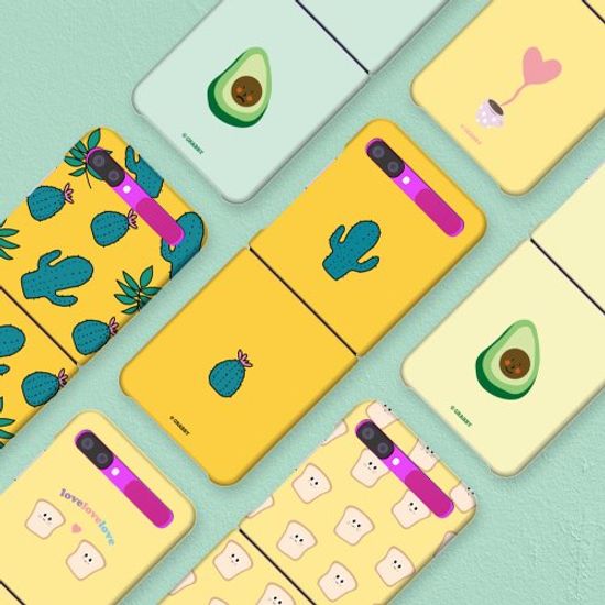 필링굿 Z플립 슬림핏 폰케이스 무광 플립7