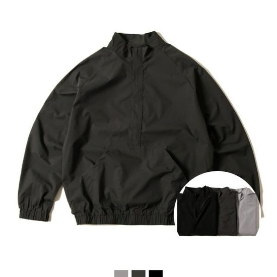 히든집업 아노락 바람막이