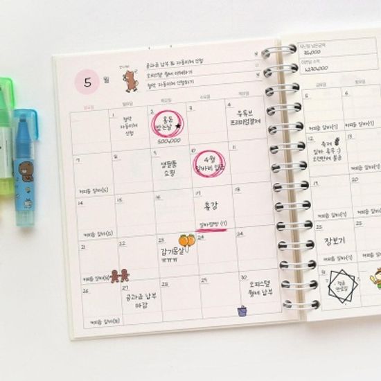 핑크풋 6000보리야누나야멍뭉이가계부