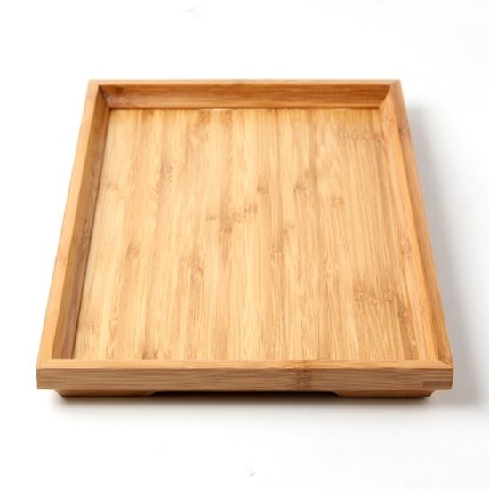 대나무 사각쟁반 /카페 서빙 나무쟁반