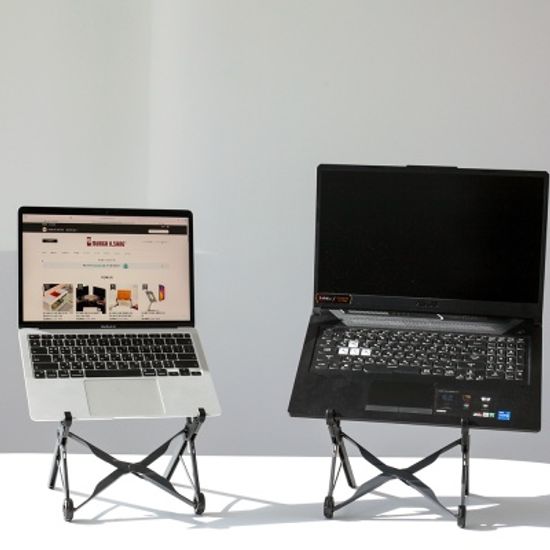 문구일상 휴대용 접이식 노트북거치대 맥북 받침대