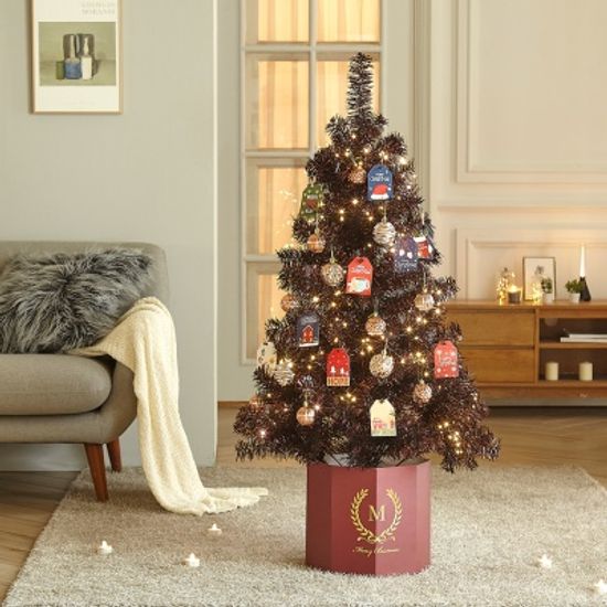 크리스마스트리 샴페인브론즈(1.4M) 풀세트