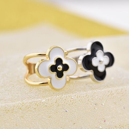 에나멜 플라워 스카프링 에나멜 스카프 (WD23696)