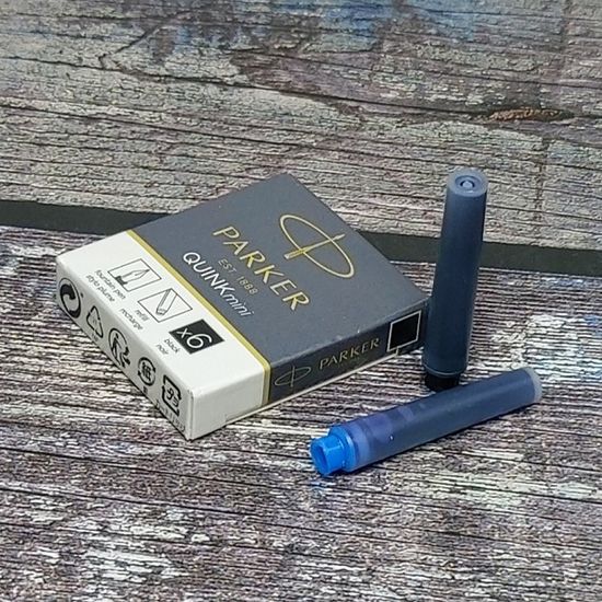 파카 만년필 잉크 카트리지-큉크 미니 1갑(6본입)