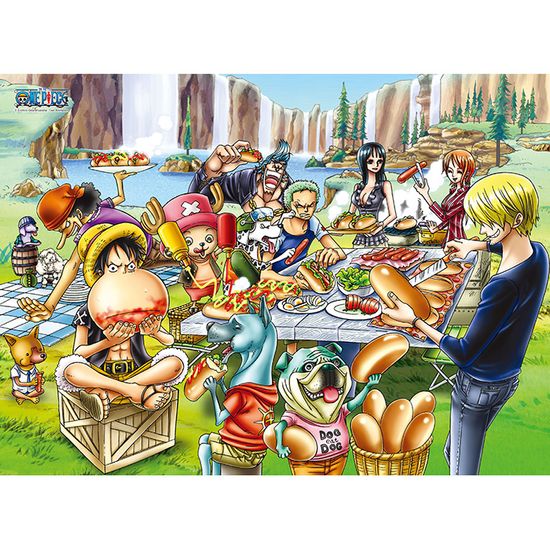 500피스 직소퍼즐 - 원피스 피크닉