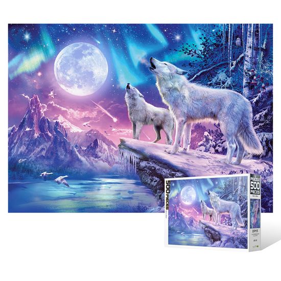 500피스 직소퍼즐 - 문라이트 하울링