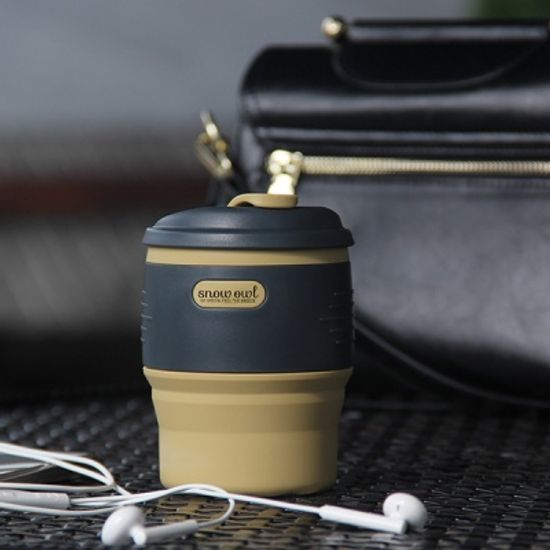 아웃도어 실리콘 폴딩 커피 머그컵