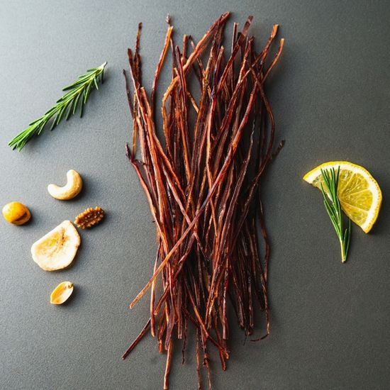 쫄깃 말랑 안주 오정 귀채 소면 쫄쫄이 블랙 500g