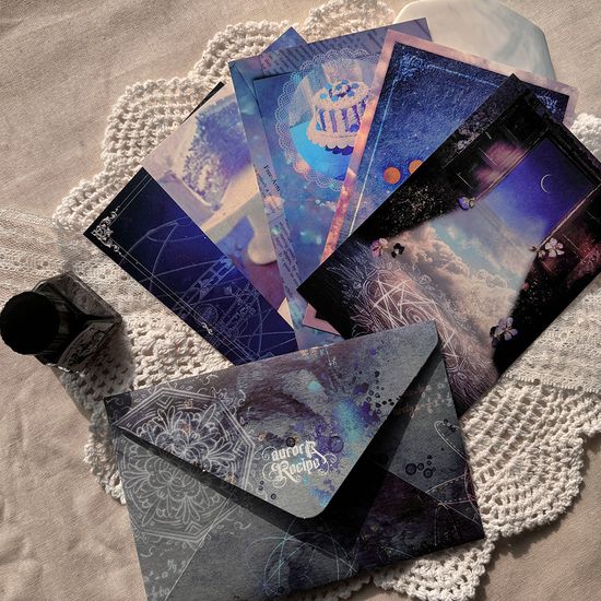 오로라레시피 엽서 5종 세트