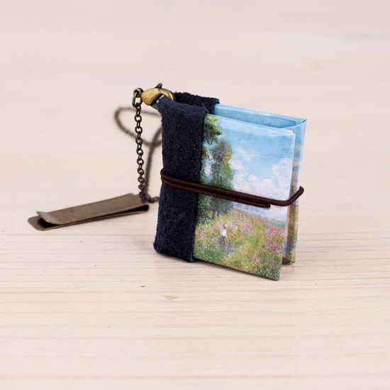 북키스 DIY 미니북책갈피 만들기 클로드 모네 11종