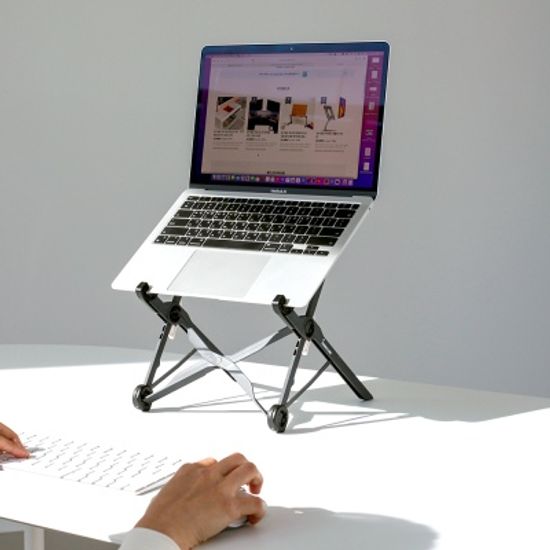 문구일상 휴대용 접이식 노트북거치대 맥북 받침대