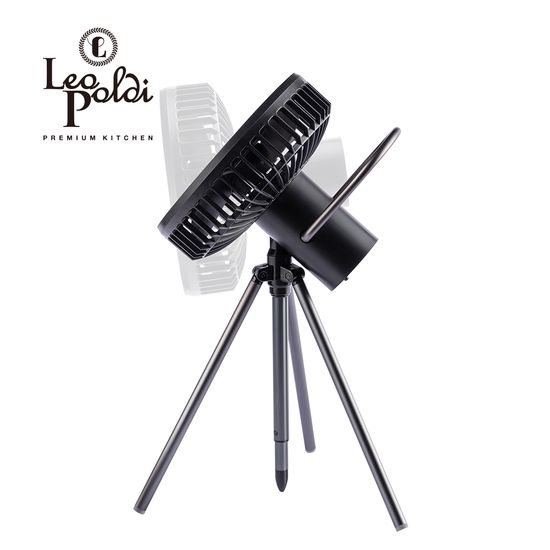 [레오폴디] BLDC 캠핑용 리모컨 삼각대 선풍기