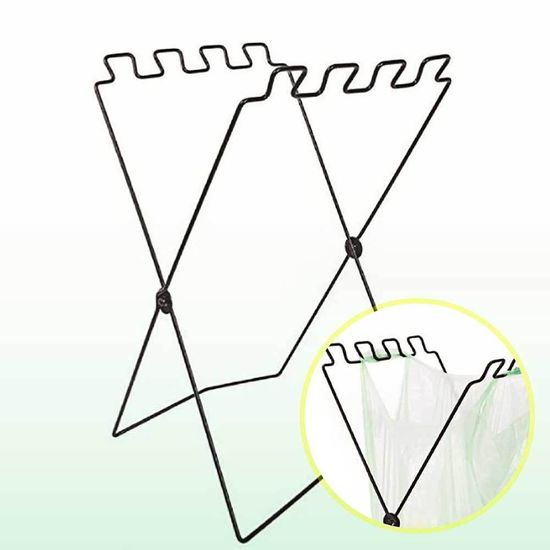 접이식 블랙 쓰레기 랙 봉투 쓰레기봉지(WF1CE14)