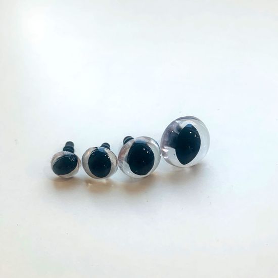 인형눈 투명캣츠아이 10 12 15 18mm 만들기 부자재