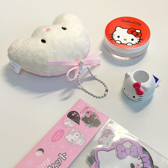 [HAND-MADE] 리본 조개 인형키링