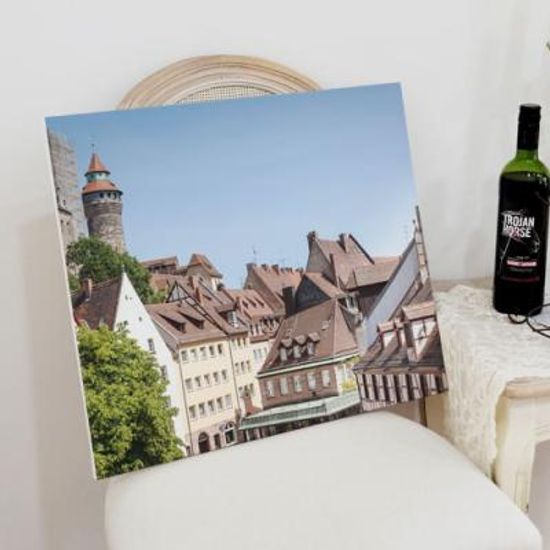 ga938-캔버스액자53x45.5_독일올드타운의맑은하늘