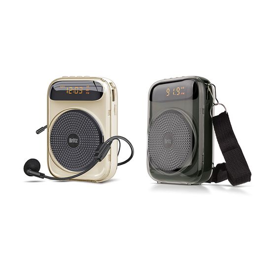 브리츠 BZ-S8 무선 휴대용 확성기 메가폰 마이크