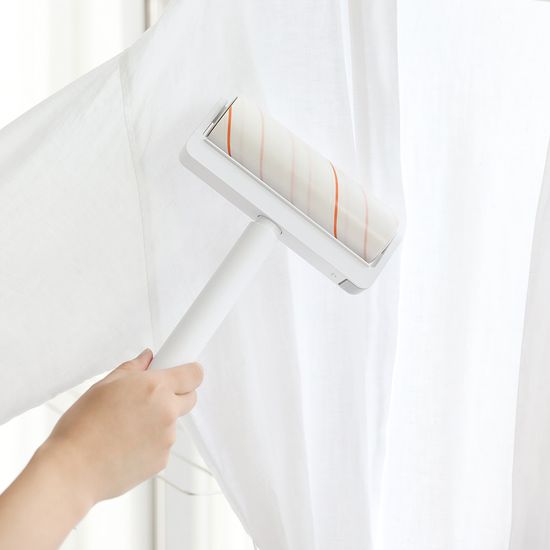 [무아스] 브러시 길이조절 테이프 클리너 돌돌이 