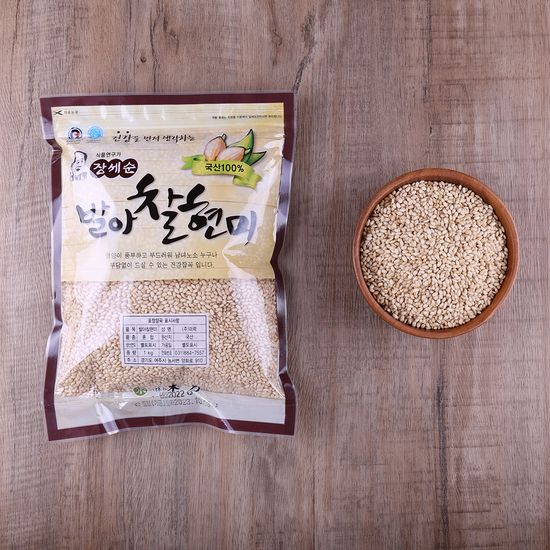 장세순 발아찰현미 5kg (1kg x 5봉)
