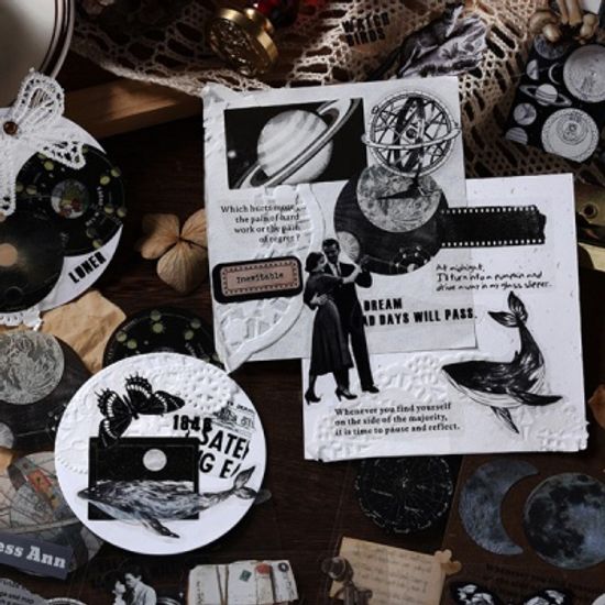 마운틴 아일랜드 북유럽 스타일 장식 스티커