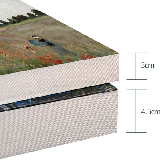 시슬레 - 비 지방의 봄의 과수원, 캔버스액자