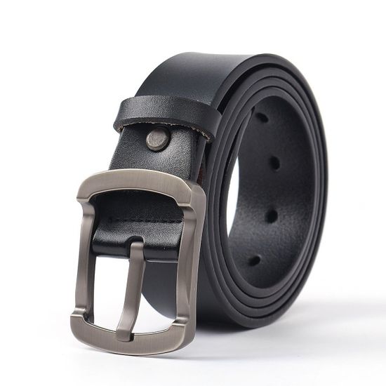 포스맨 핀버클 소가죽 벨트(블랙)