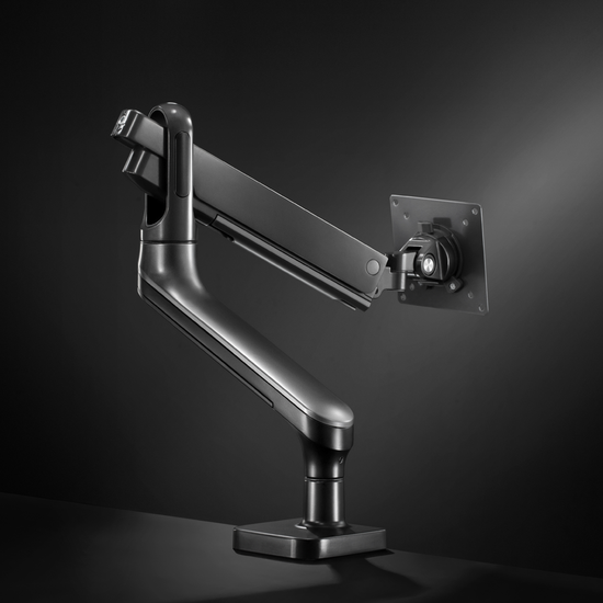 루나랩 모니터암 32인치 베사홀 아우라 싱글 모니터암