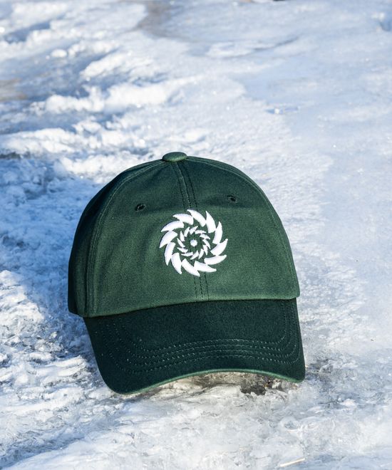 HURRICANE EYE 허리케인아이 볼캡 - 딥그린