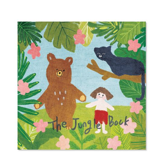 [드로잉에이미] 정글북 아트웍