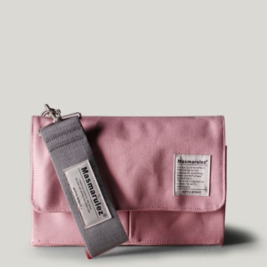 S mini pocket cross bag _ Pink