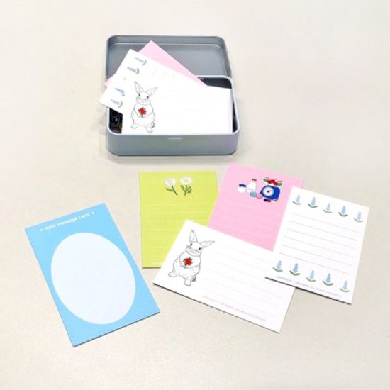 미니 메시지 카드 (4종) / 손편지 선물 메모 책갈피