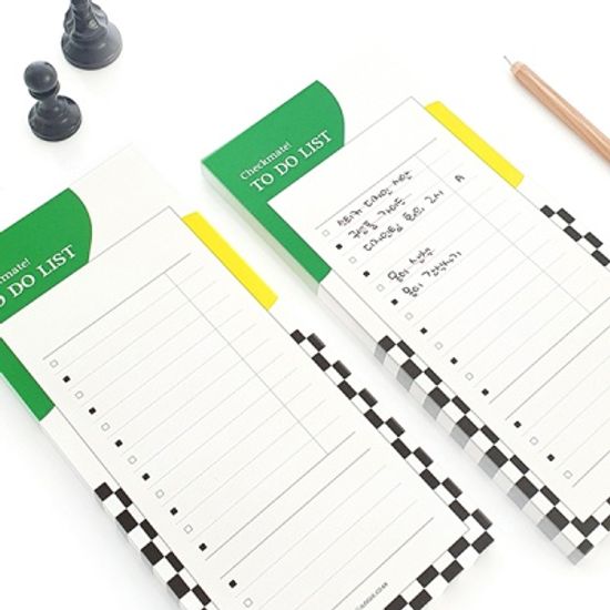 체크메이트 투두리스트 TO DO LIST 떡메모지(100매)