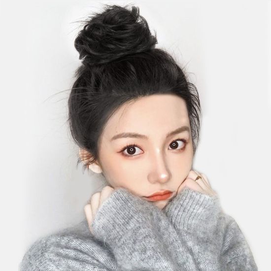 [언니네 가발] 곱창밴드 가발(내추럴블랙)