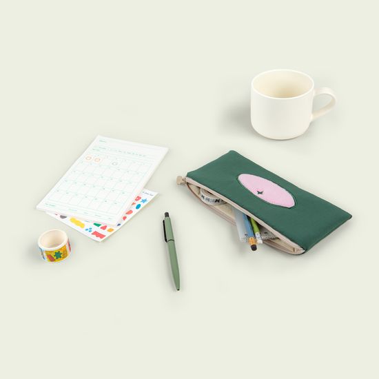 Airy 슬림 필통 Berry 3종