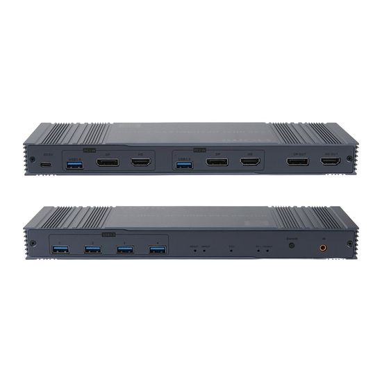 2x2 듀얼 디스플레이 / DP HDMI KVM 스위치 IOU1098D