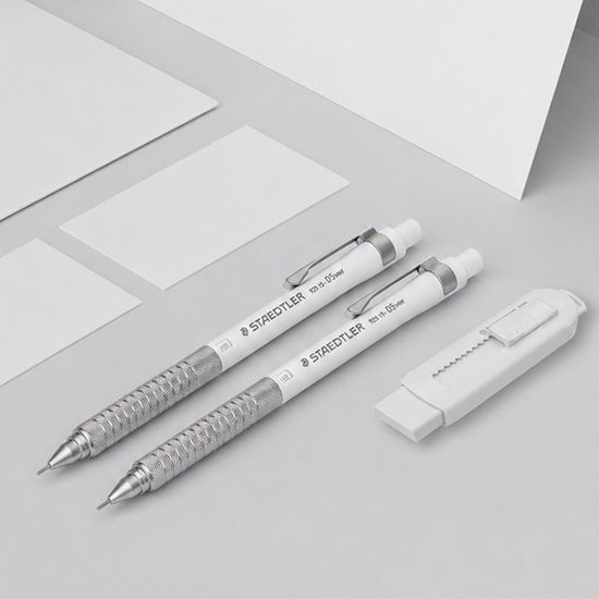 스테들러 925 15 메탈샤프 (블랙/화이트)