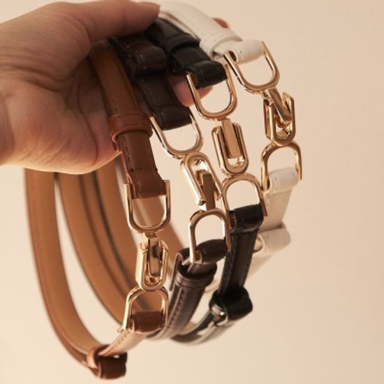 [1+1]7종 벨트 라운드 사각 가죽벨트 모음