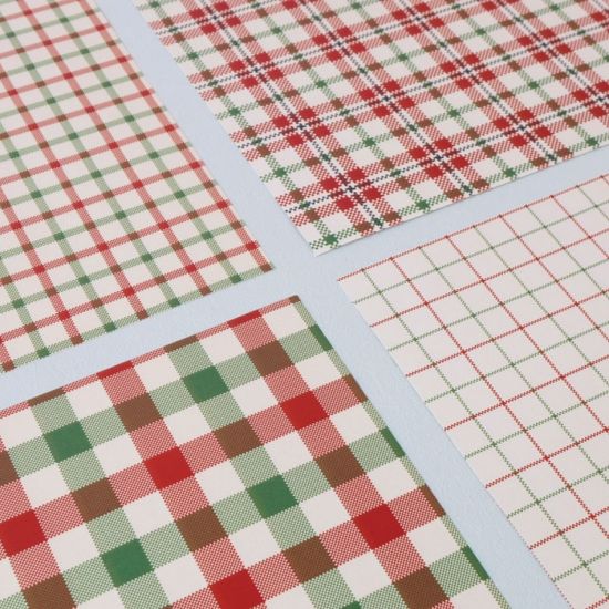 [기성]포장지크리스마스 체크