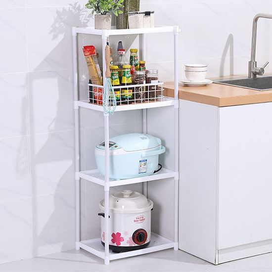 4단 다용도 주방 정리 씽크 싱크 대 선반 수납 장