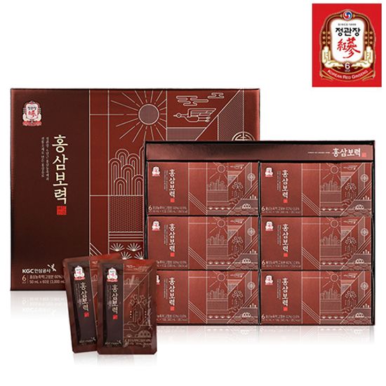 [정관장] 홍삼보력 50ml X 60포 +쇼핑백 증정